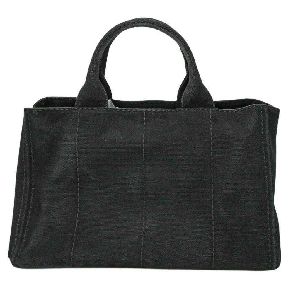 PRADA Black Canvas Shoulder Bag - Picture 3 of 16